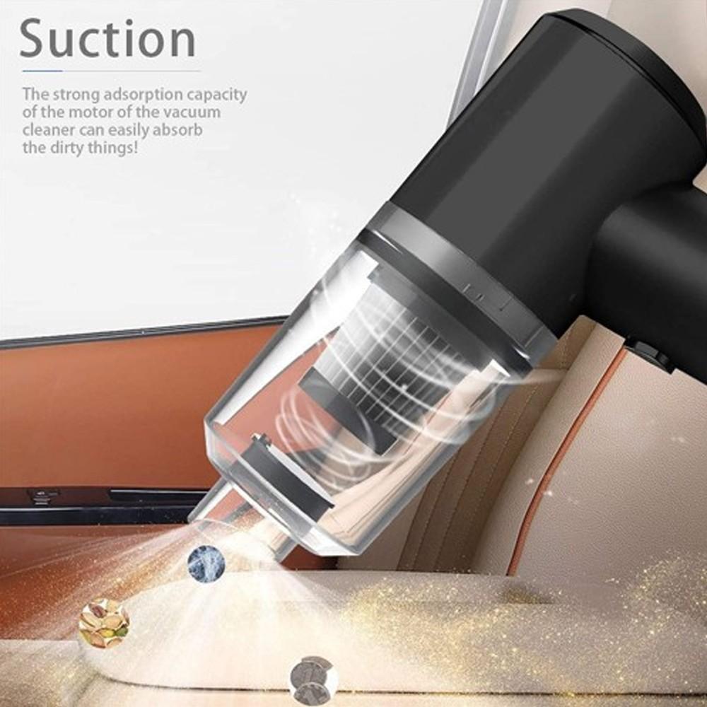Rechargeable car vacuum cleaner