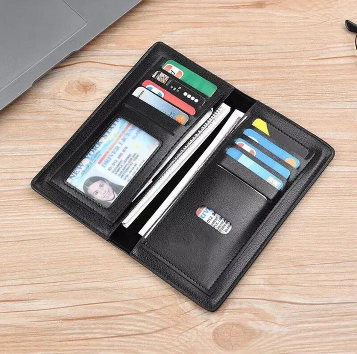 Men's Tri Fold Leather Wallet
