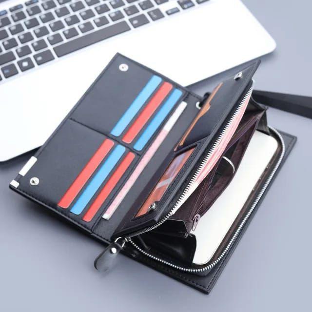 Women's Leather Zippered Wallet