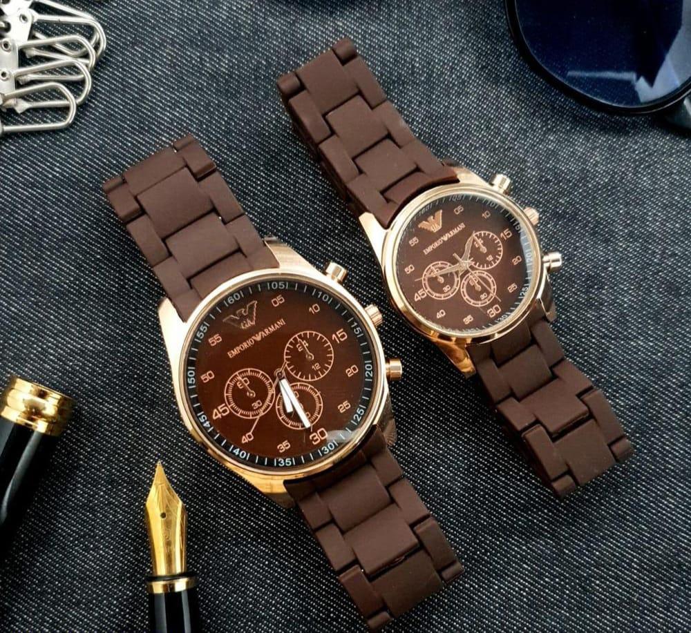 Unisex Chronograph Watch Set