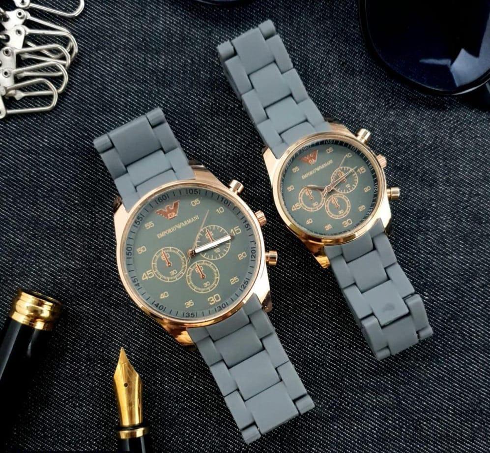 Unisex Chronograph Watch Set