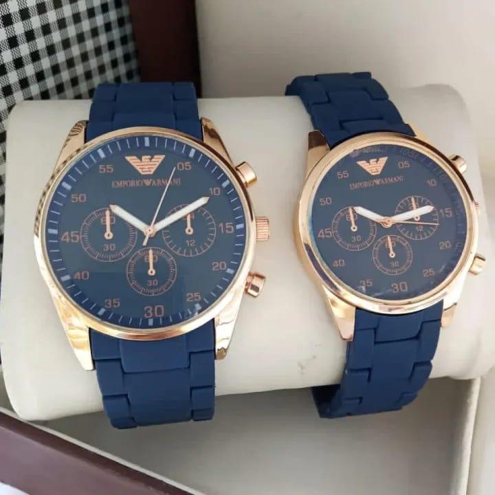 Unisex Chronograph Watch Set