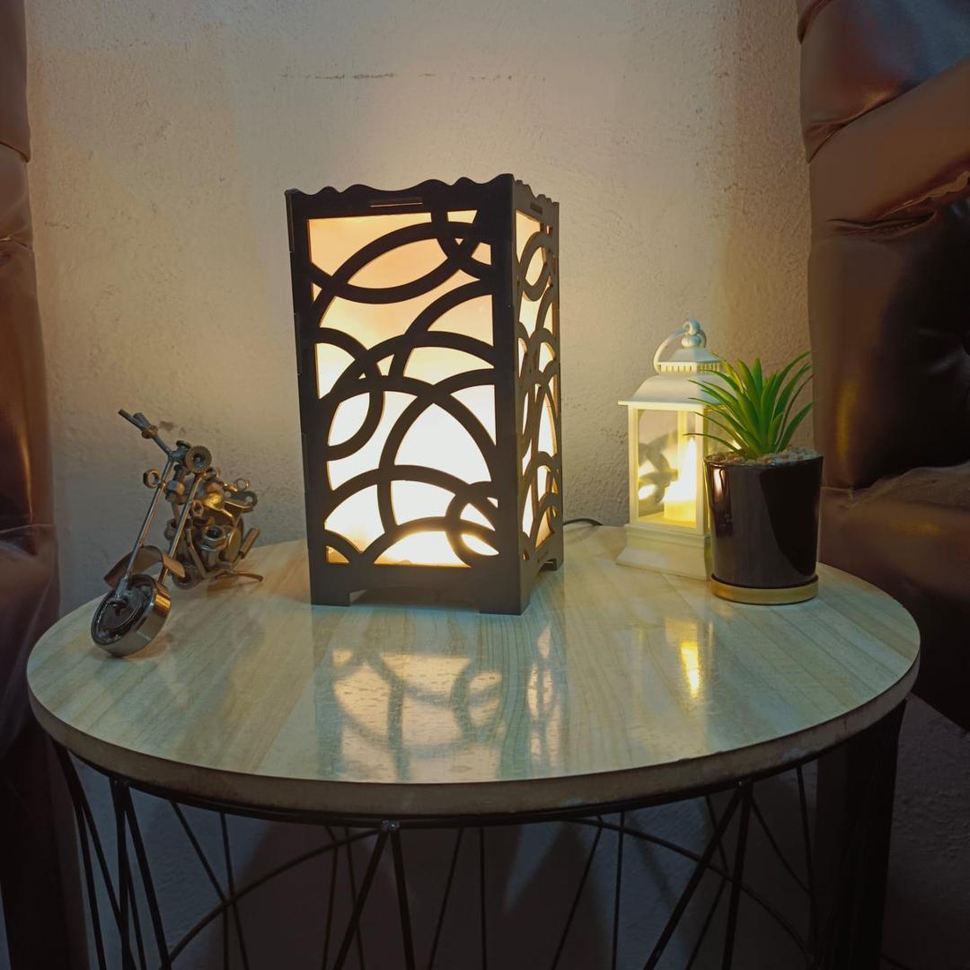 Rechargeable Wooden Table Lamp