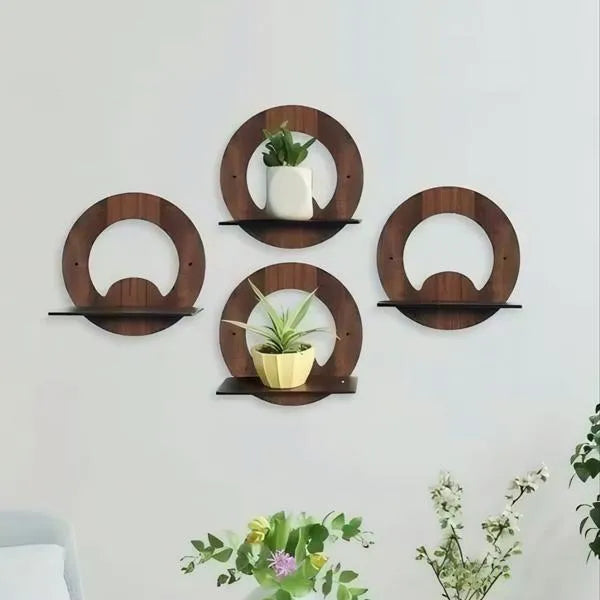 Modern Wooden Wall Shelves