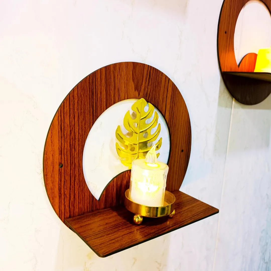 Modern Wooden Wall Shelves