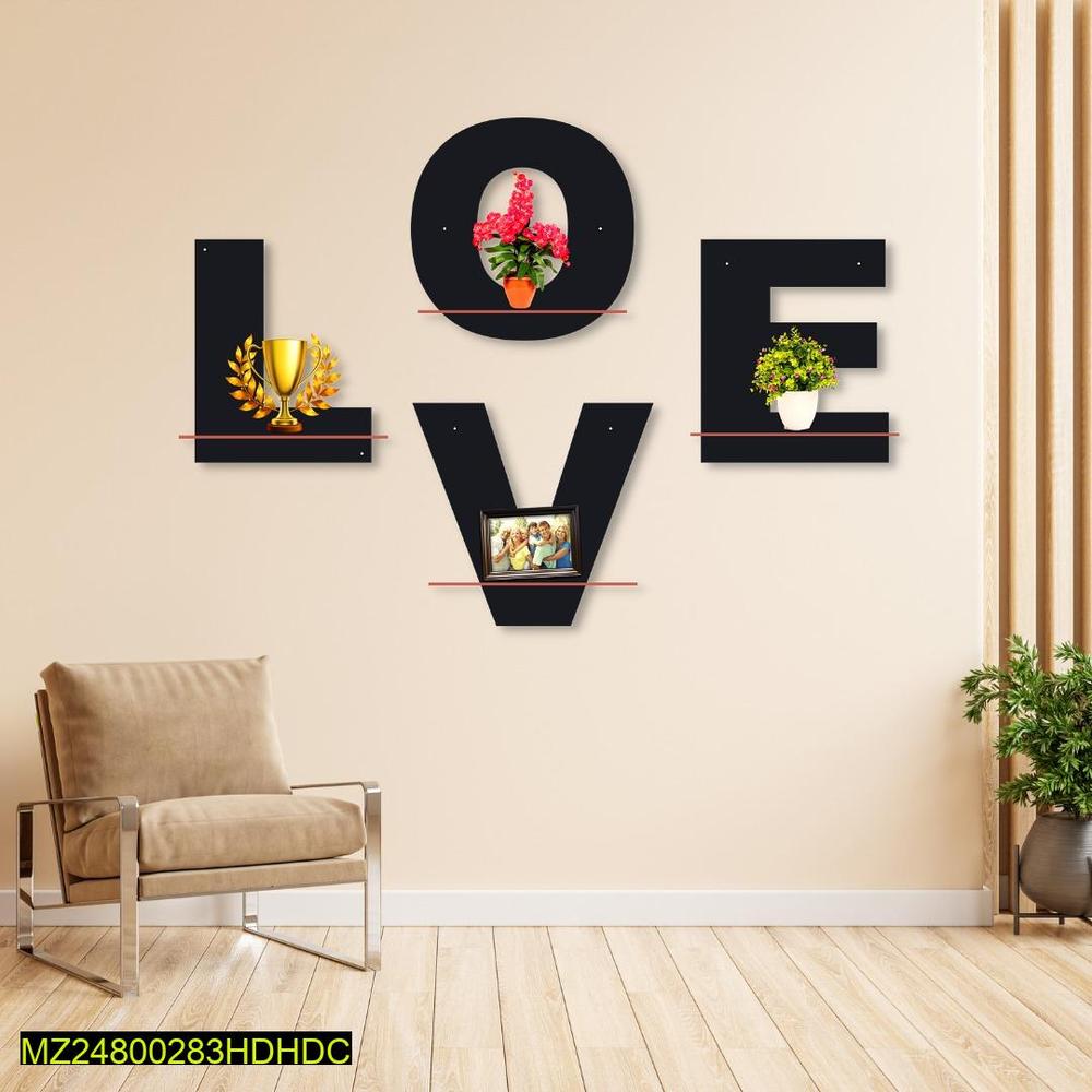 LOVE Wall Art Set of 4