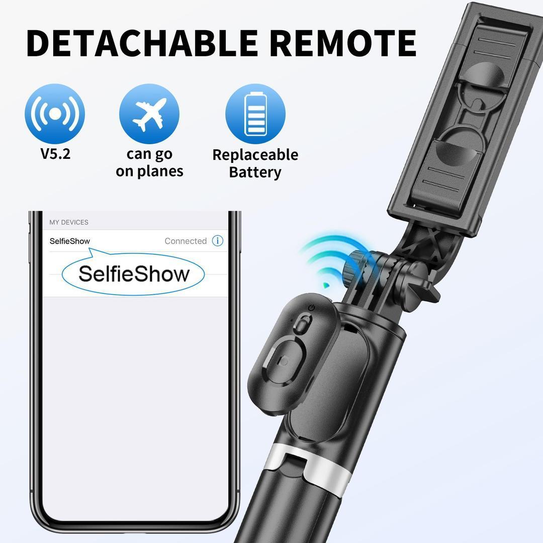 Portable Selfie Stick and Tripod Stand