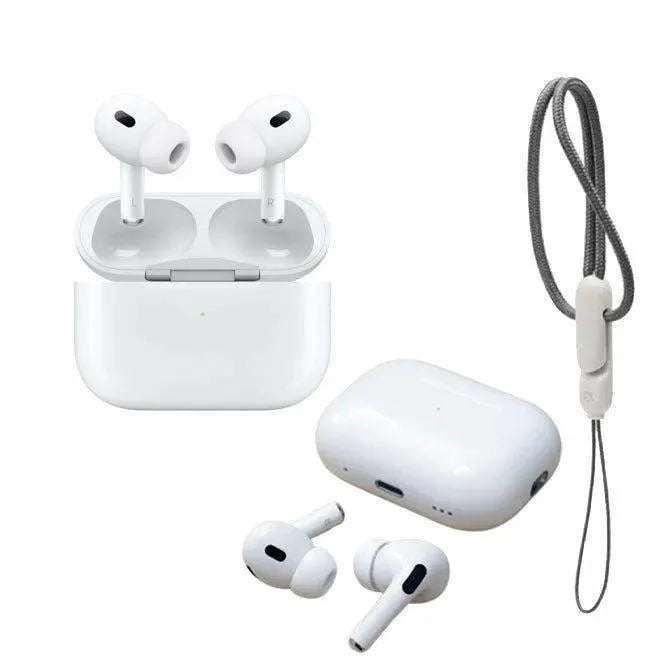 White Wireless Bluetooth Earbuds