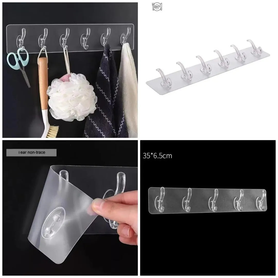 Transparent Wall Hocks