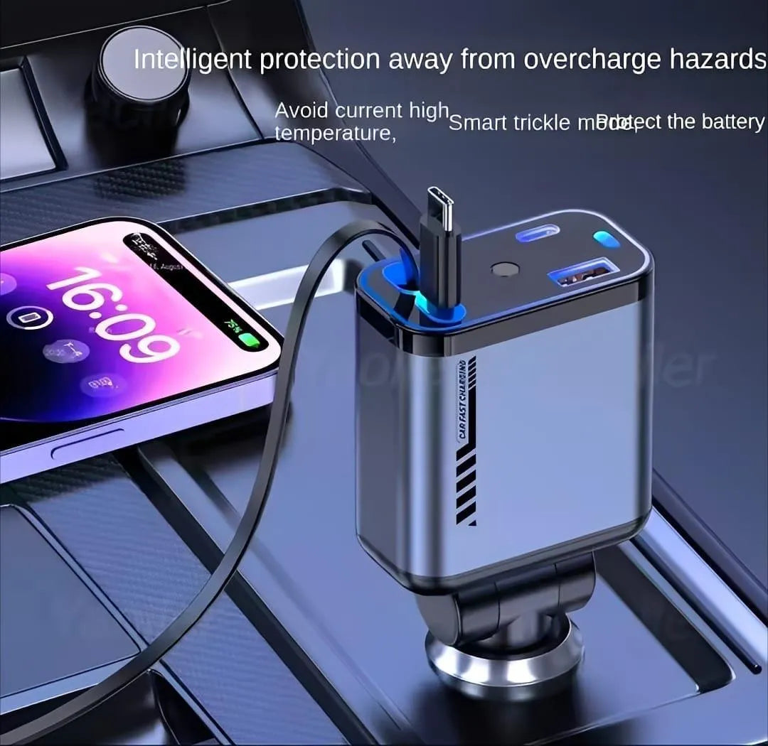 180 Degree Adjustable car Charger