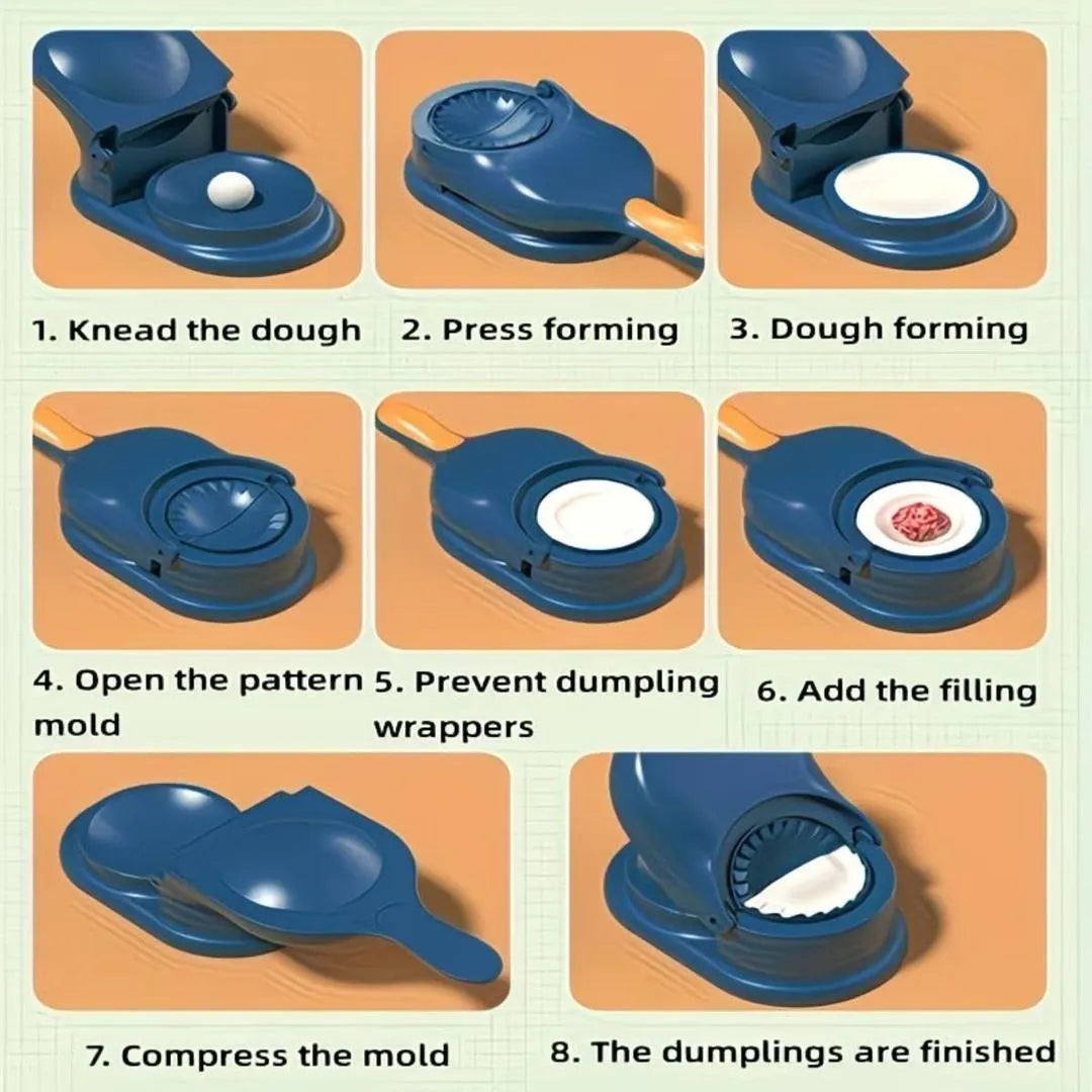 2 in 1 Manual Dumpling Maker