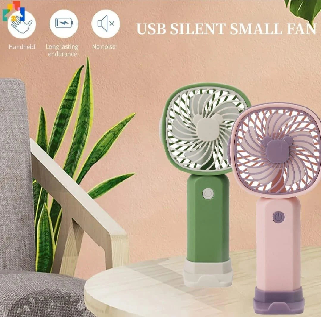 Portable Mobile Phone Holder Fan