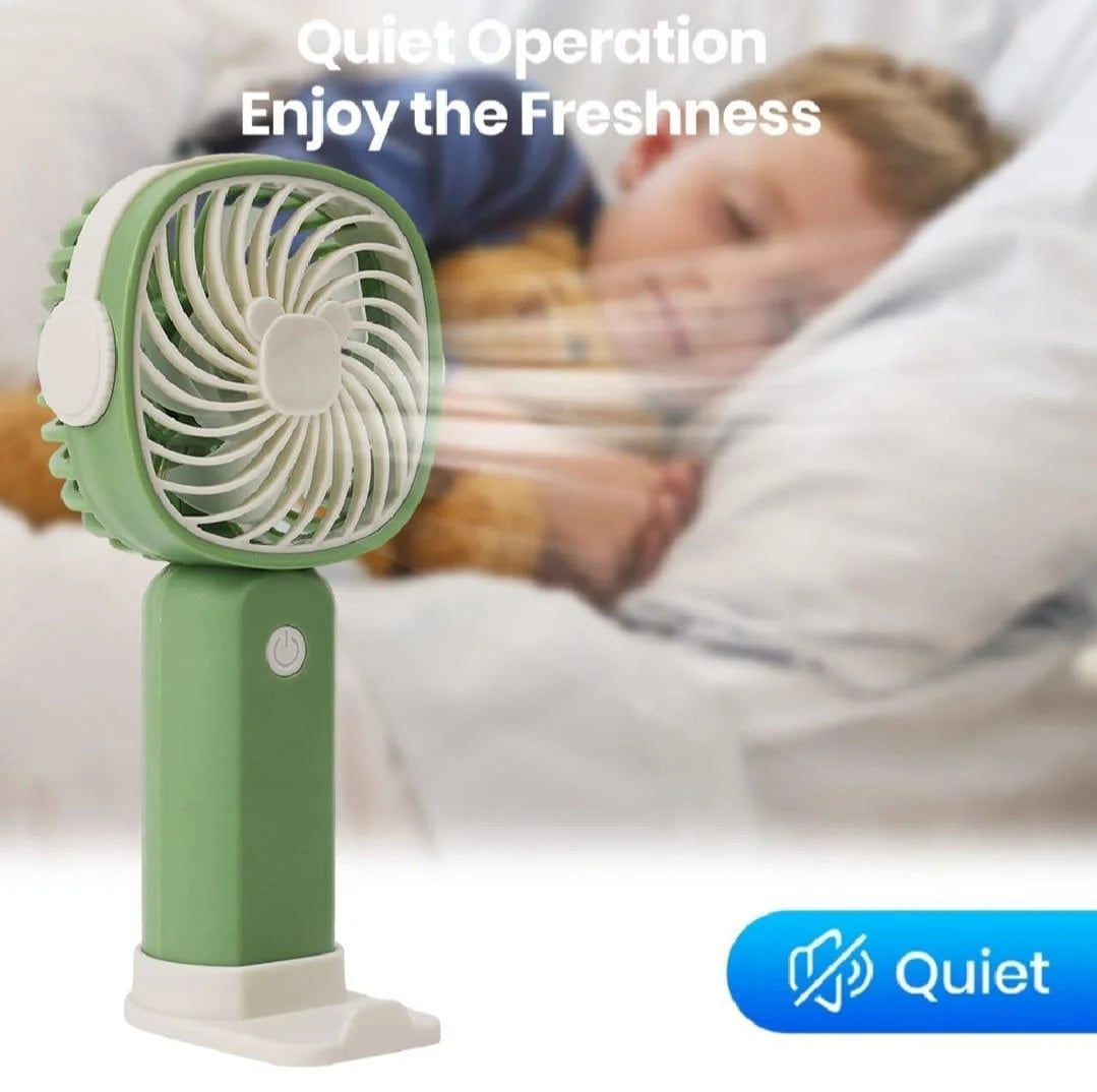 Portable Mobile Phone Holder Fan