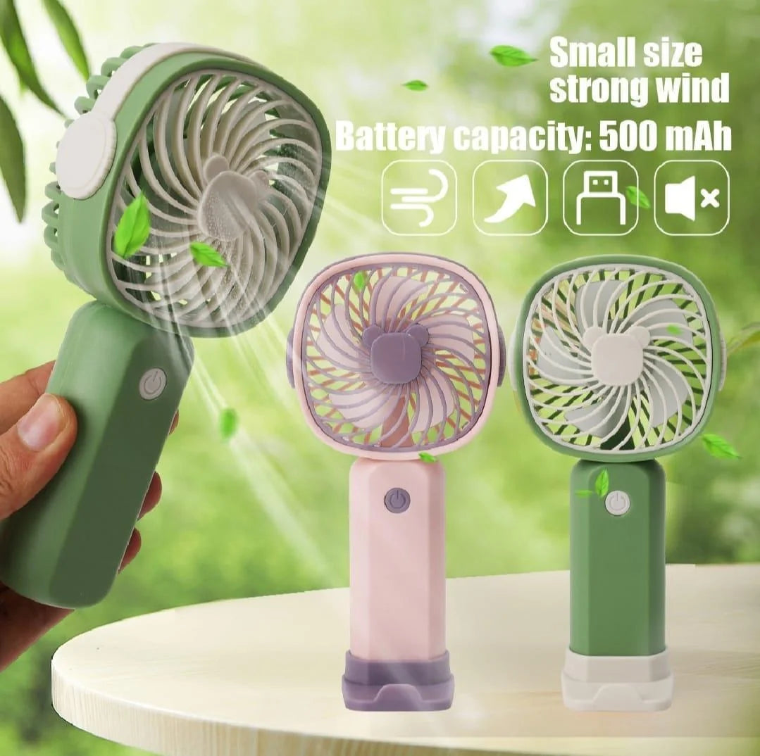 Portable Mobile Phone Holder Fan