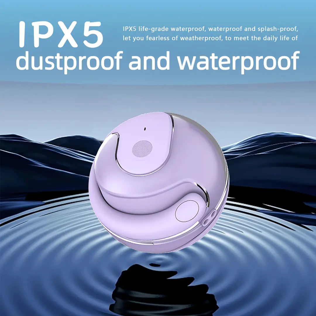 JM13 Planet Spherical Open Sport Ear Hook Wireless Earphone with Necklace Hi-fi Sound OWS Auriculares Audiphones' Bluetooth Headset