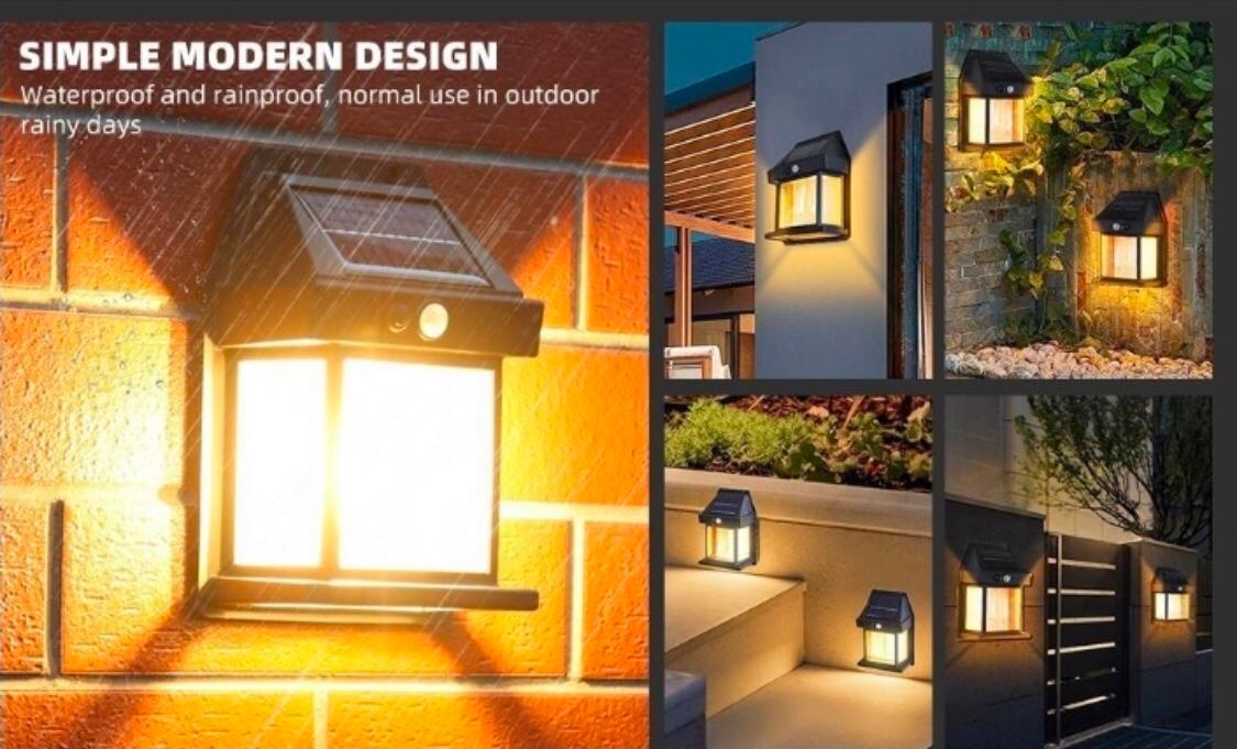 Solar Wall Light Outdoor Waterproof